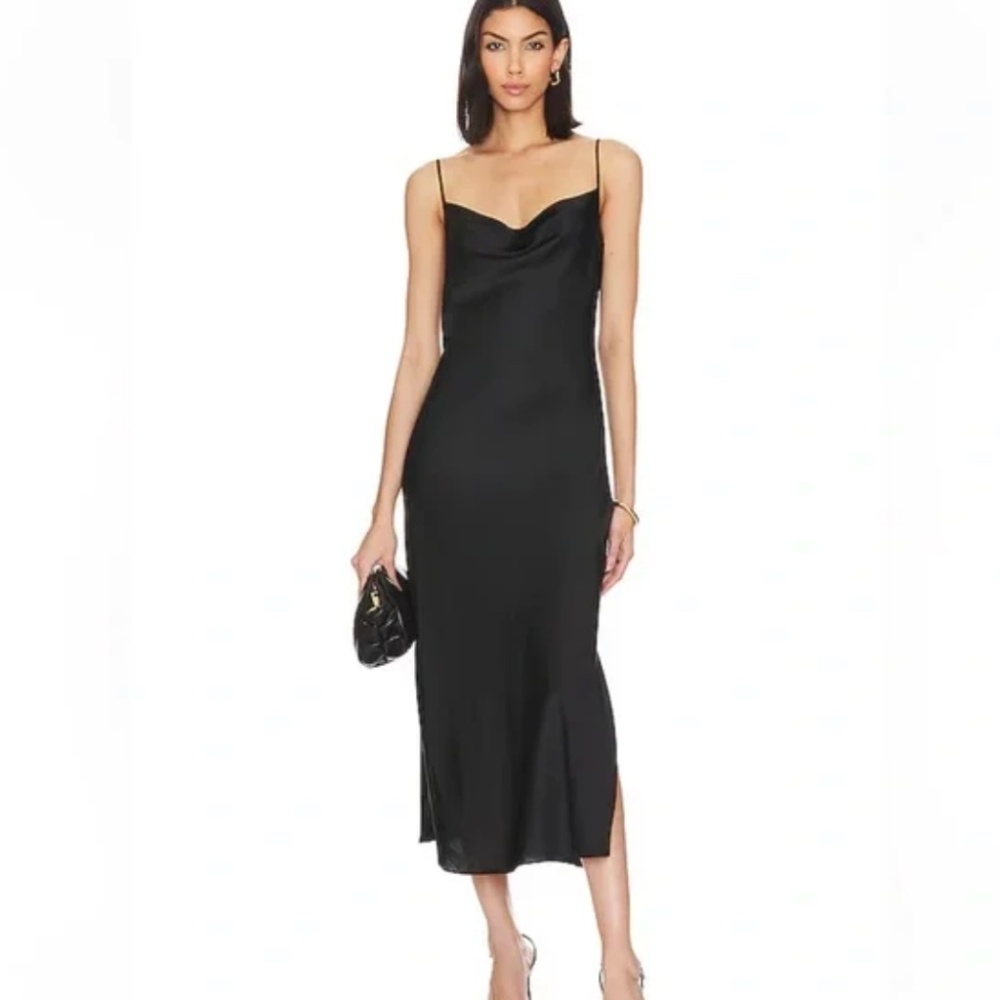 All Saints Black Cocktail Dress